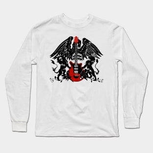 red guitar Long Sleeve T-Shirt